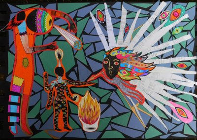 Cosmic Fight by Zanara Sabina Nedelcheva Williams